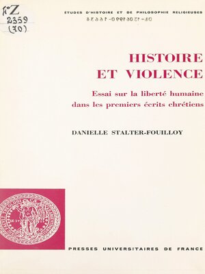 cover image of Histoire et violence